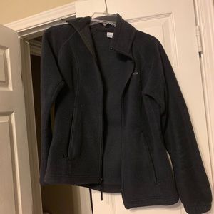 Black Columbia fleece zip up